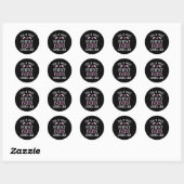 Perfecte Evelyn voor naam Ronde Sticker (Vel)