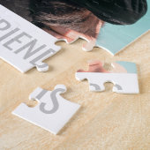 Perfecte foto van beste vrienden op maat legpuzzel (Zijkant)