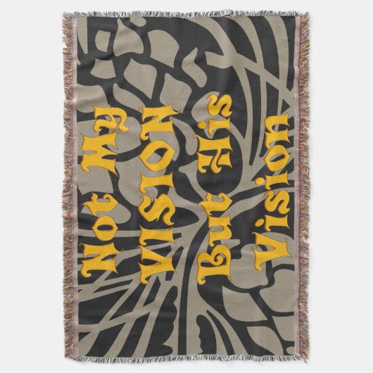 Perfecte futuristische visie voor de winter deken (Voorkant Verticaal)