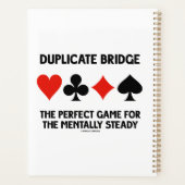 Perfecte game in duplo voor onderweg planner (Achterkant)