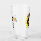 Perfecte game, zwart en geel glas (Rechts)