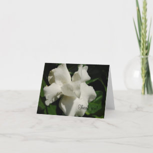 Perfecte Gardenia Bedankkaart