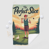 Perfecte Golf Slice Golfhanddoek (Insitu)