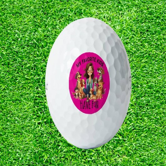 Perfecte golfcadeaus voor de speciale dames golfballen