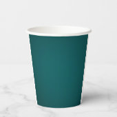 Perfecte Groene Papieren Beker (Achterkant)