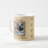 Perfecte herinneringen aan honden of katten koffiemok (Voorkant links)
