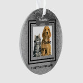 Perfecte herinneringen aan honden of katten ornament (voorkant)