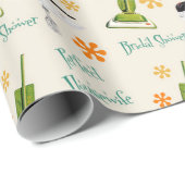 Perfecte Huisvrouw Retro Bruids Inpakpapier (Rol Hoek)