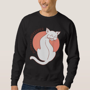 Perfecte Imker Witte Kat Purr Vacht Trui