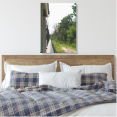 Perfecte industriële en natuurlijke symmetrie canvas afdruk (Insitu (Slaapkamer))