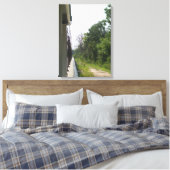 Perfecte industriële en natuurlijke symmetrie canvas afdruk (Insitu (Slaapkamer))