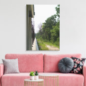 Perfecte industriële en natuurlijke symmetrie canvas afdruk (Insitu (Woonkamer))