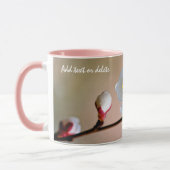 Perfecte Japanse abrikozenbloem Mok (Links)