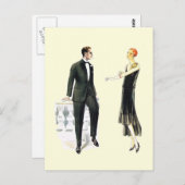 Perfecte jurk voor een perfecte avond briefkaart (Voorkant / Achterkant)