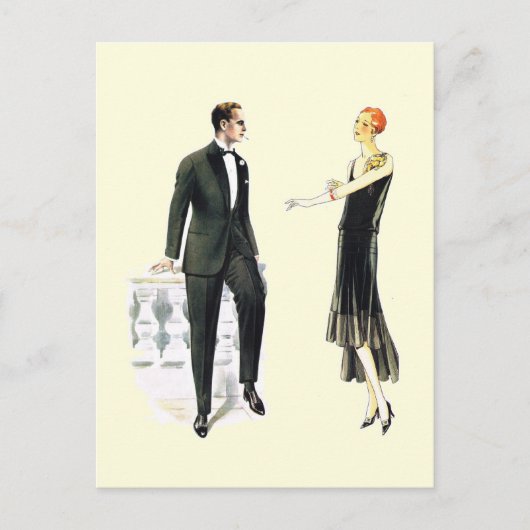 Perfecte jurk voor een perfecte avond briefkaart (Voorkant)