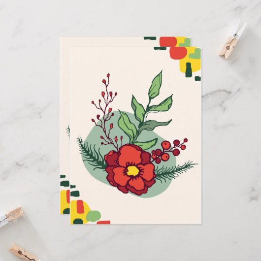 perfecte kaart voor elke gelegenheid (Voorkant / Achterkant in situ)