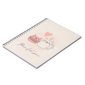 Perfecte kat traktaties notitieboek (Linkerzijde)