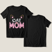 Perfecte Kattenmoeder T-shirt 🐾
