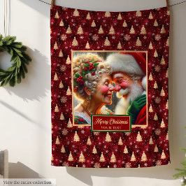 Perfecte Kerst Deken Gezellig Gooi Mr. Mrs Claus