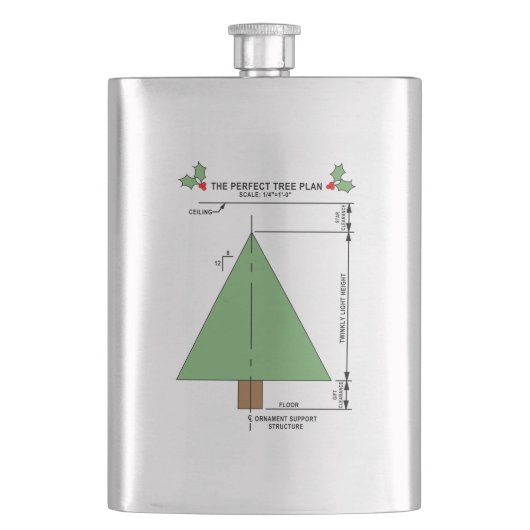 Perfecte kerstboom flacon (Voorkant)