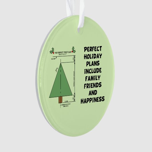 Perfecte kerstboom ornament (voorkant)