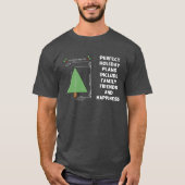 Perfecte kerstboom t-shirt (Voorkant)