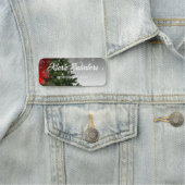 Perfecte kerstboomsterren naamplaatje (In situ)