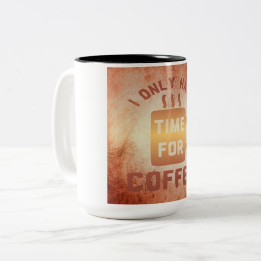 Perfecte koffie mok (Voorkant links)