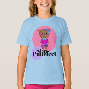 Perfecte kutkat met tas t-shirt