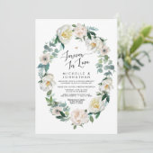 Perfecte lente trouwvlucht kaart (Staand voorkant)