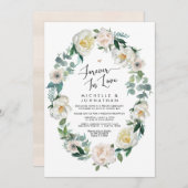 Perfecte lente trouwvlucht kaart (Voorkant / Achterkant)