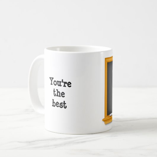 Perfecte leraar cadeau: koffiemok (Voorkant links)