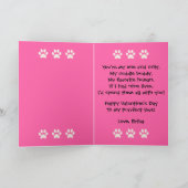 Perfecte Liefde Cute Kattenthema Valentijn Feestdagen Kaart (Binnen)