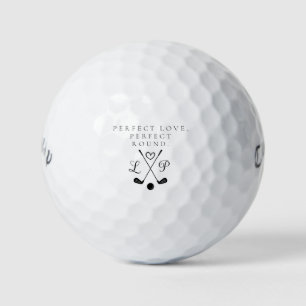 'Perfecte Liefde, Perfecte Cirkel' Aanpasbare Trou Golfballen