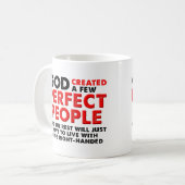 Perfecte linkerhand grappige mok (Voorkant links)