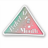 Perfecte Maand Sticker - december (Voorkant)