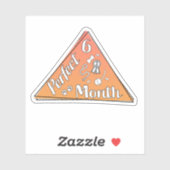 Perfecte maand Sticker - juni (Vel)