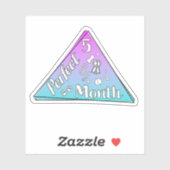 Perfecte maand Sticker - mei (Vel)