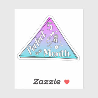 Perfecte maand Sticker - mei