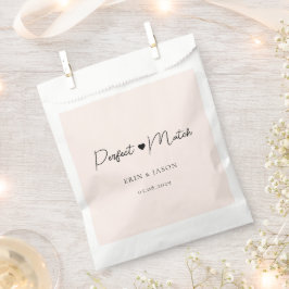 Perfecte match! Blush, Elegant, Simpel Bedankzakje
