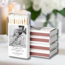 Perfecte Match Eenvoudig Koppel Foto Bruiloft Favo