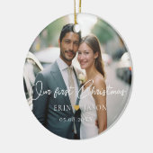 Perfecte match! Elegant, eenvoudig, foto Keramisch Ornament (Links)