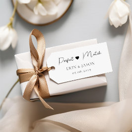 Perfecte match! Elegant, eenvoudig, handschrift, h Rubberstempel