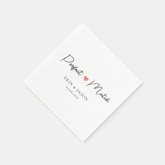 Perfecte match! Elegant, eenvoudig Servet (Hoek)