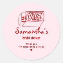 Perfecte Match Handgetekende Coquette Bruidsdouche