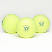 Perfecte match Moderne bruiloft gunst Tennisballen (Multi)