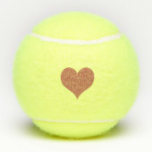 Perfecte Match Personalized Wedding Tennis Balls Tennisballen (Achterkant)