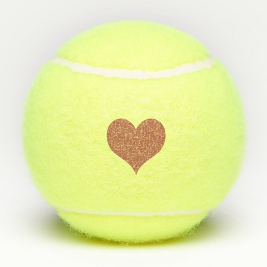 Perfecte Match Personalized Wedding Tennis Balls Tennisballen (Achterkant)