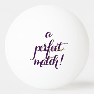 Perfecte Match Pingpongbal
