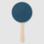 Perfecte Match Preppy Tennis Trouw Bruiloft Handwaaier (Achterkant)